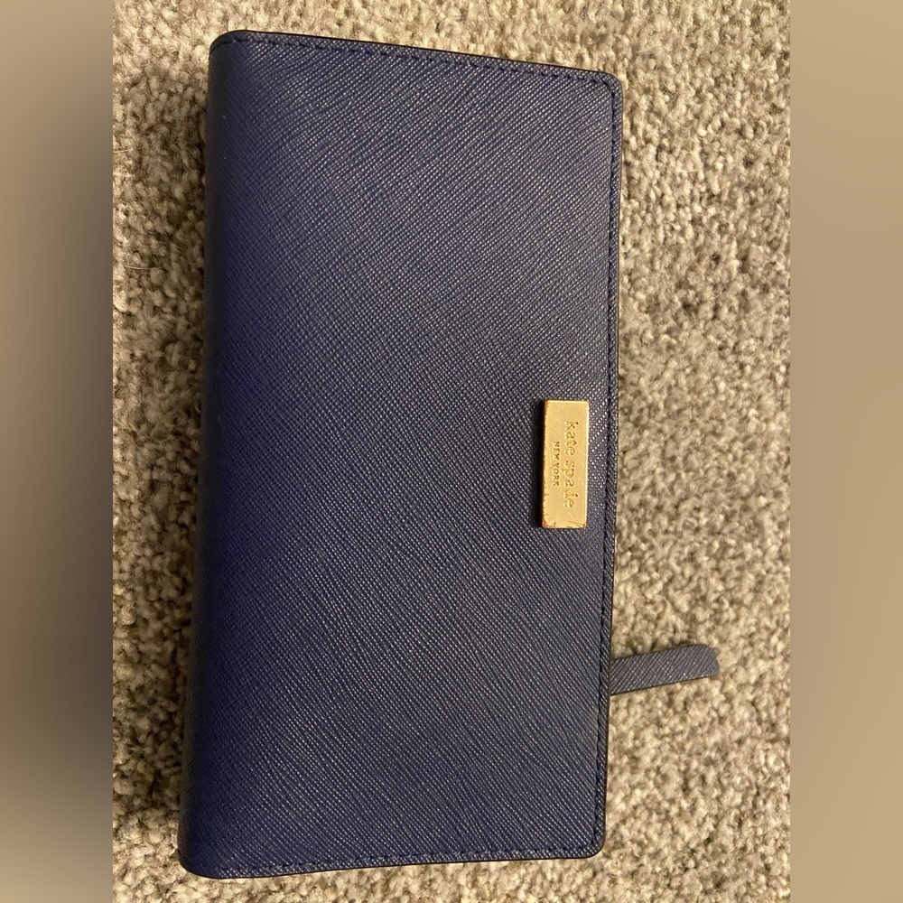 Blue Kate spade wallet